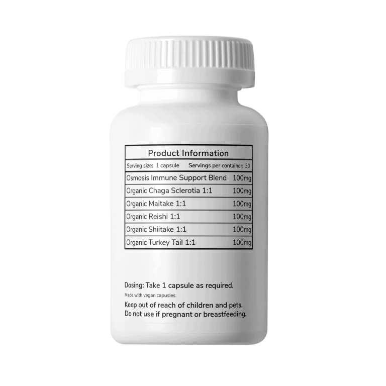 Osmosis Immune Support Magic Mushroom Capsules - Image 2