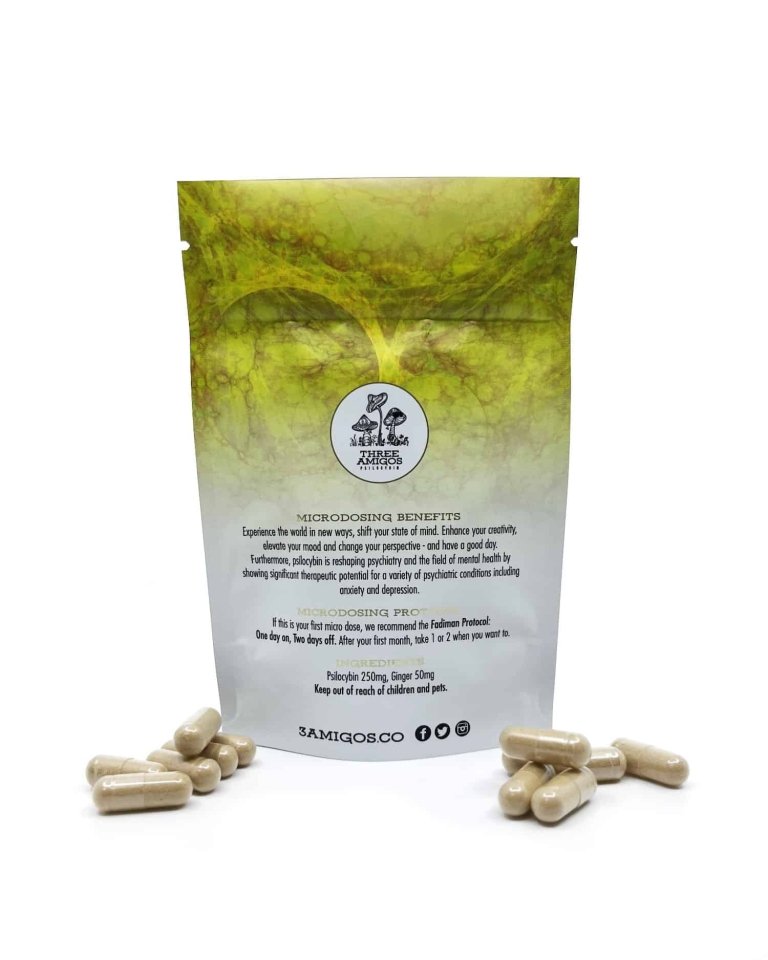 Pure Psilocybin 250mg: Magic Mushroom Capsules - Image 2