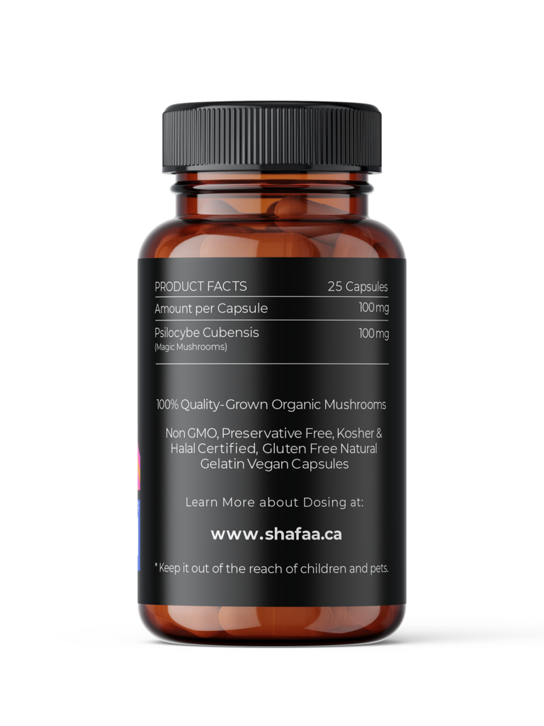 SHAFAA Prime Microdose Magic Mushroom Capsules - Image 3